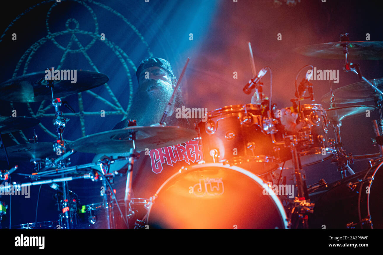 Copenhagen, Denmark. 02nd Oct, 2019. The American heavy metal band ...