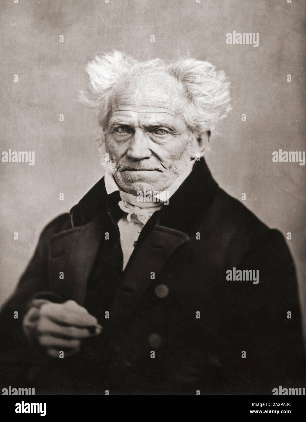 Arthur Schopenhauer, 1788 - 1860.  German philosopher. Stock Photo