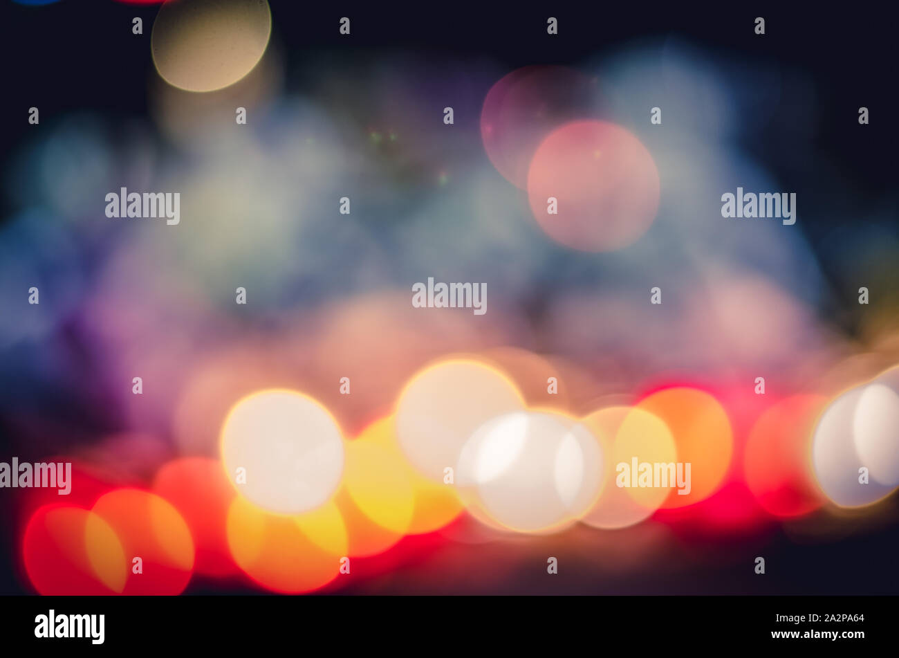 colorful bokeh effect background Stock Photo - Alamy
