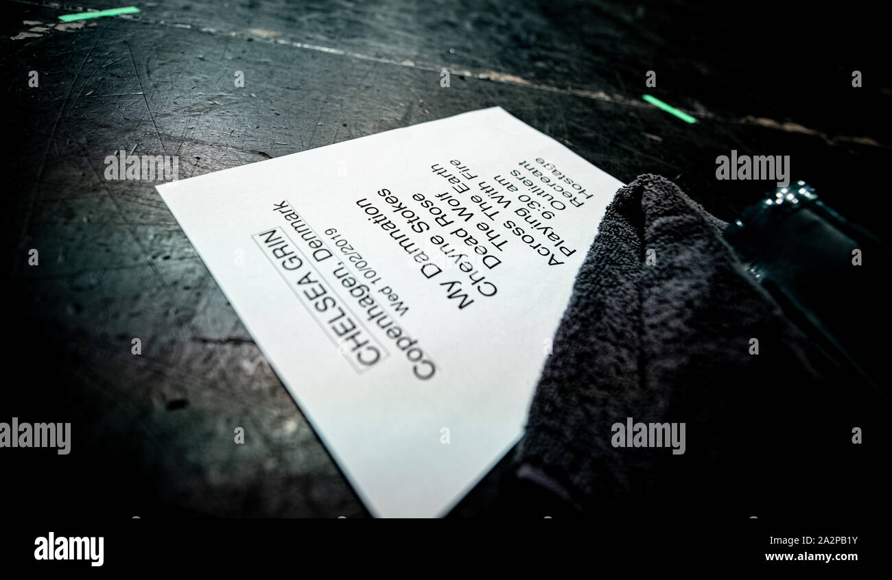 Copenhagen Denmark 02nd Oct 2019 The American Deathcore Band Chelsea Grin Performs A Live Concert At