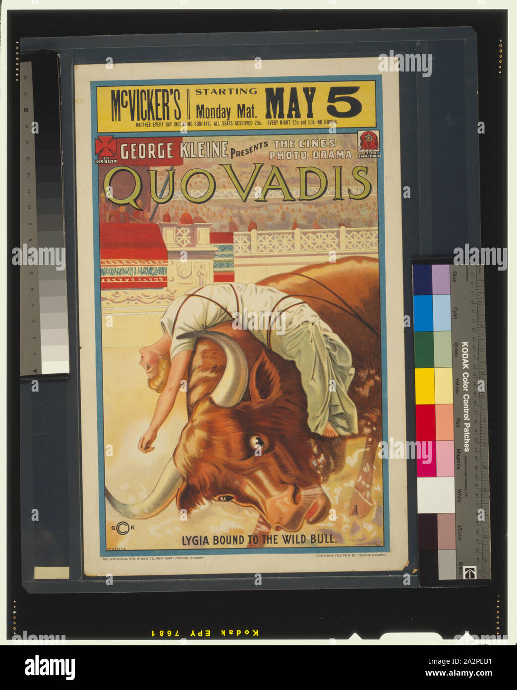 Quo Vadis / G.C.K.monogram Stock Photo