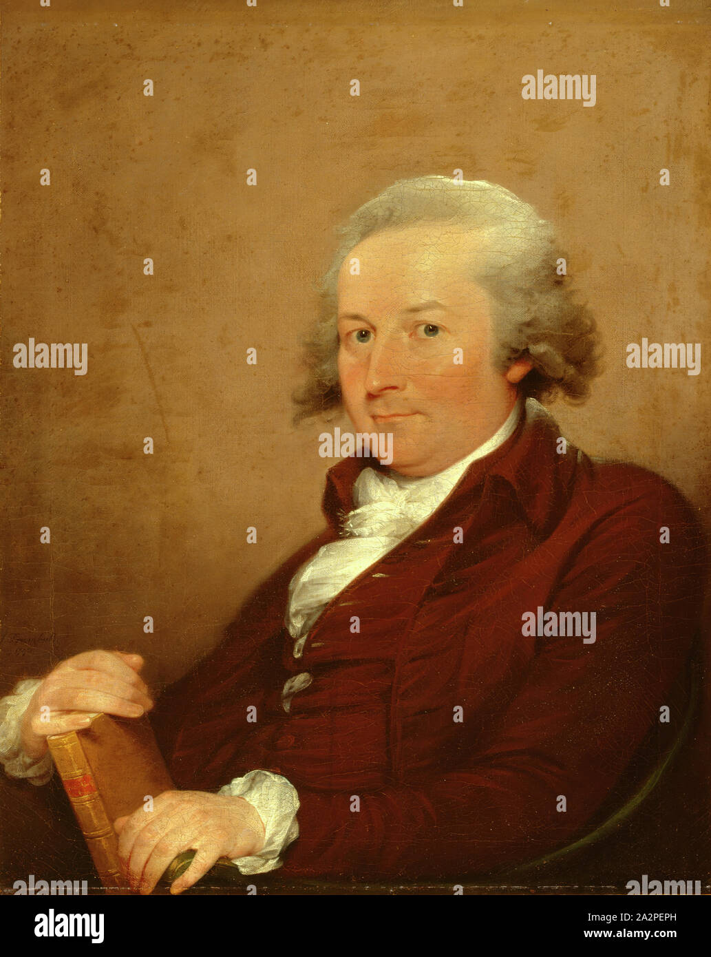 John Trumbull, American, 17561843, John Trumbull, 1793, oil on canvas