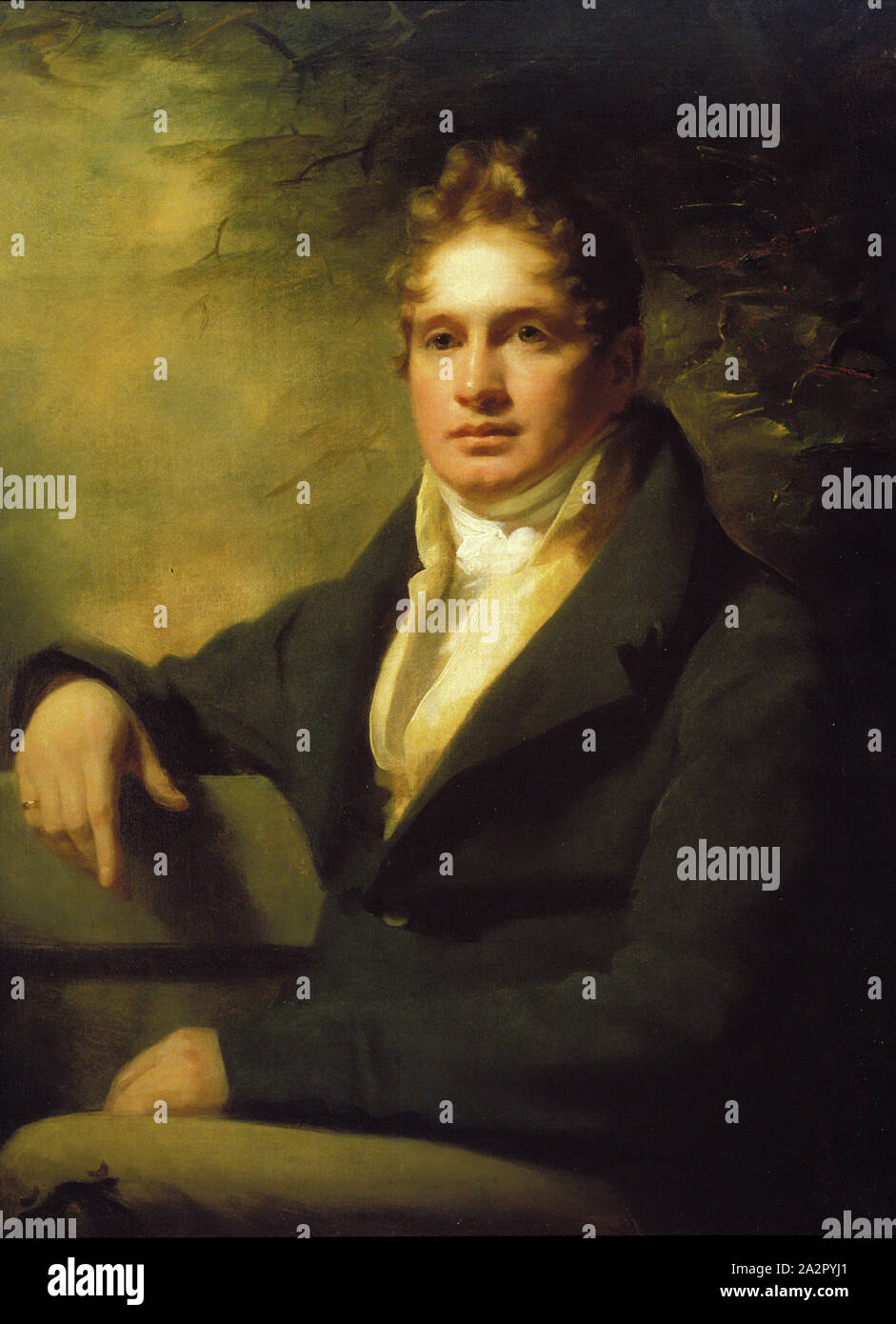 Henry Raeburn, Scottish, 1756-1823, Alexander Murray, 8th Baron Elibank, 1800/1820, oil on canvas, 35 1/2 x 27 5/8 (90.2 x 70.2 Stock Photo