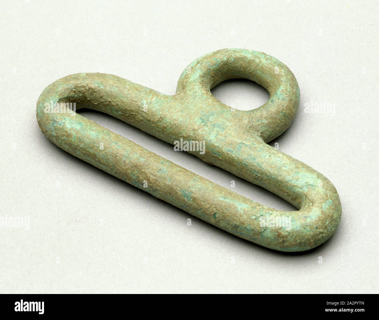 Etruscan, Horse Trapping, 7th Century BC, bronze, 2 1/4 x 3 1/2 x 3/8 in. (5.7 x 8.9 x 1.0 cm