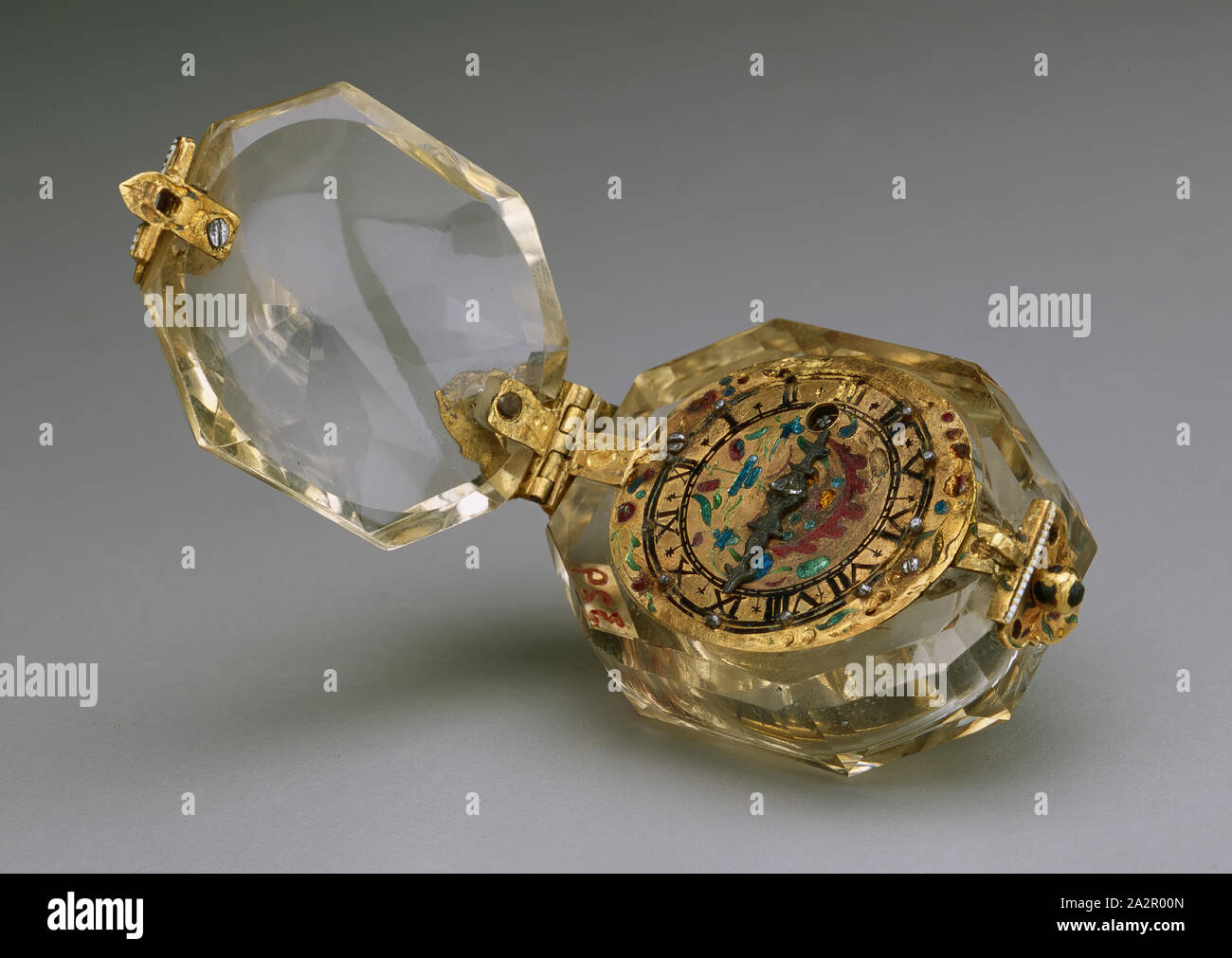 Michael Nouwen English Active 1590 1613 Watch C 1610 Gold Quartz Enamel 2 1 8 X 1 1 4 X 1 1 4 In 5 4 X 3 18 X 3 2 Cm Stock Photo Alamy