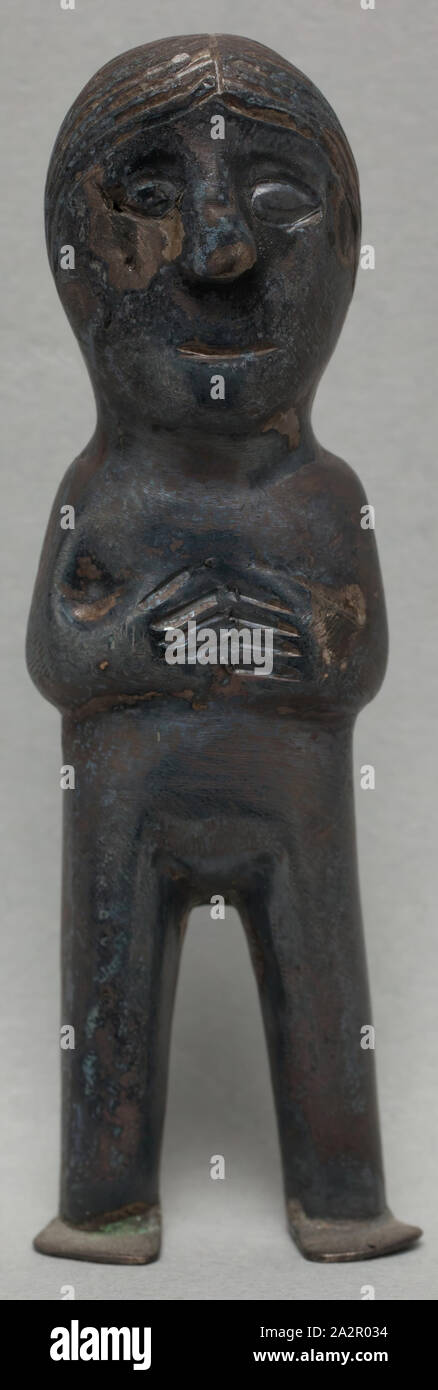 Inca Precolumbian Figurine Of Woman Between 1400 And 1533 Silver Overall 2 1 2 Inches 6 4 Cm Stock Photo Alamy