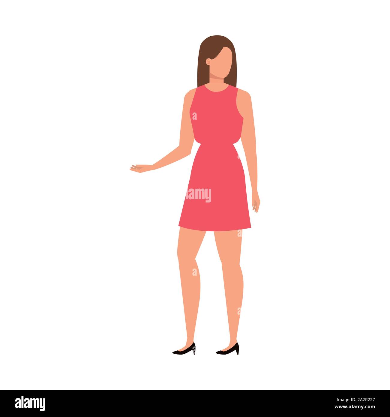 elegant business woman avatar character Stock Vector Image & Art - Alamy