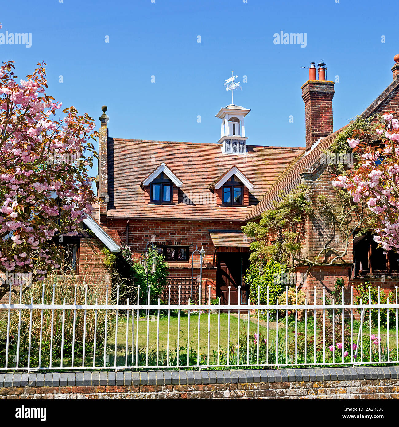 The Old School at Knapton village Norfolk, UK Stock Photo