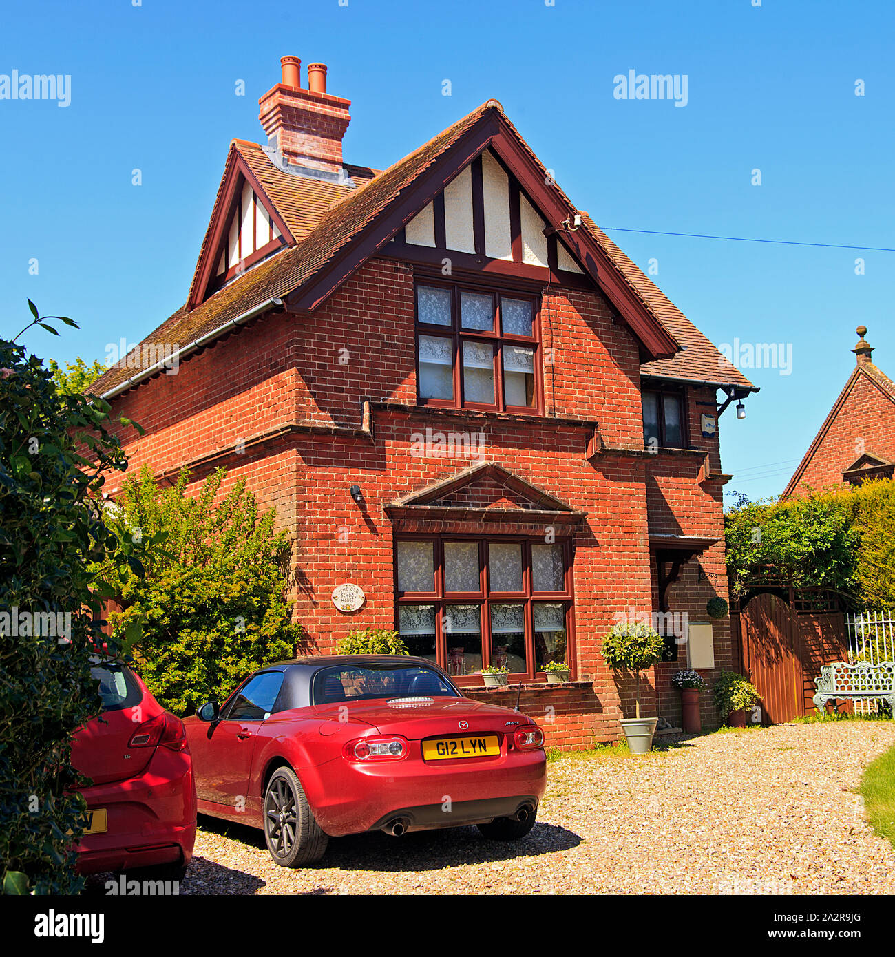 The Old Schhol House in Knapton village, Norfolk, England, UK Stock Photo