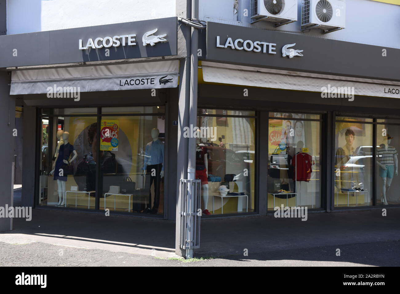 Papeete, French Polynesia. 30th Sep, 2019. A Lacoste store in Papeete.  Credit: John Milner/SOPA Images/ZUMA Wire/Alamy Live News Stock Photo -  Alamy