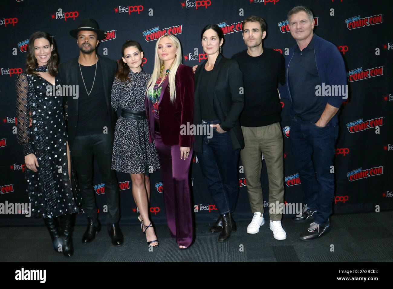 New York, NY, USA. 3rd Oct, 2019. Odette Annable, Eka Darville