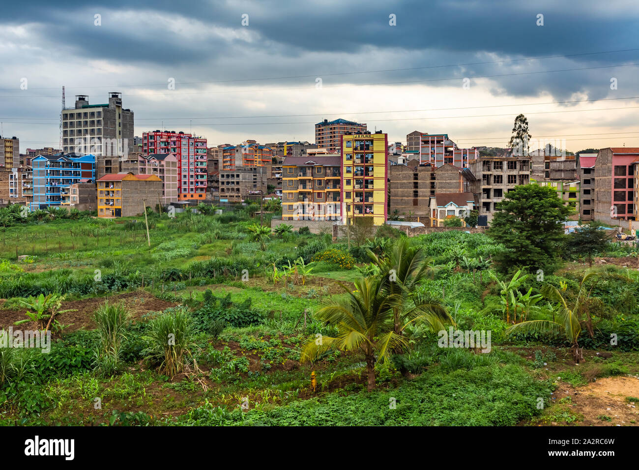 Nairobi flats hires stock photography and images Alamy