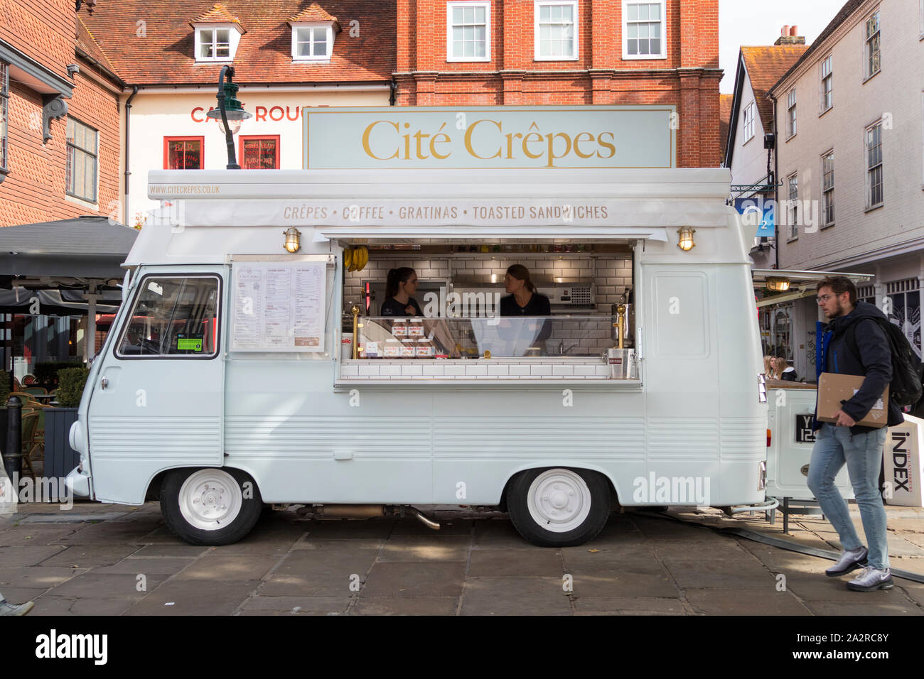 Crepes Food Stall High Resolution Stock Photography And Images Alamy