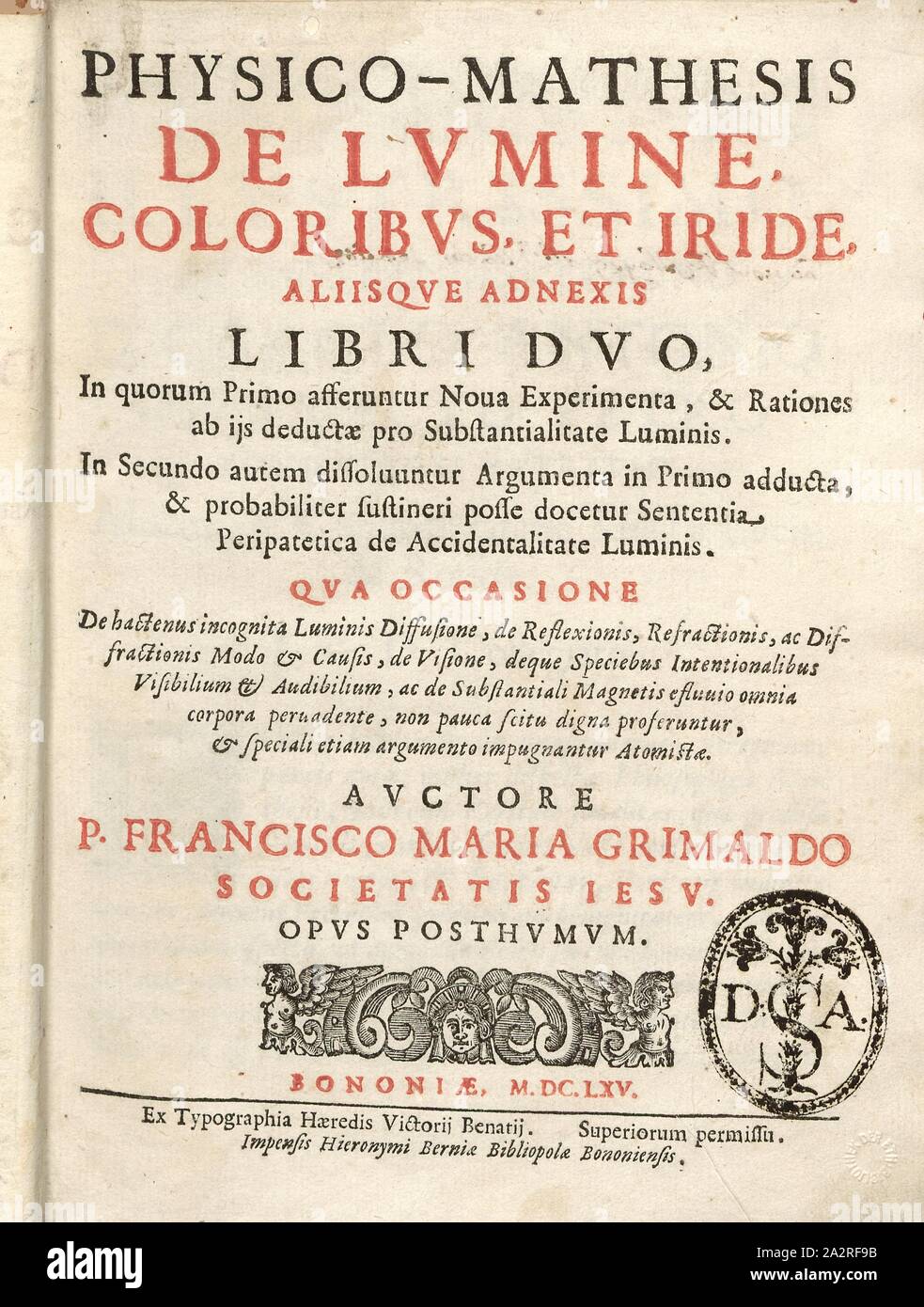 Francesco maria grimaldis hires stock photography and images Alamy