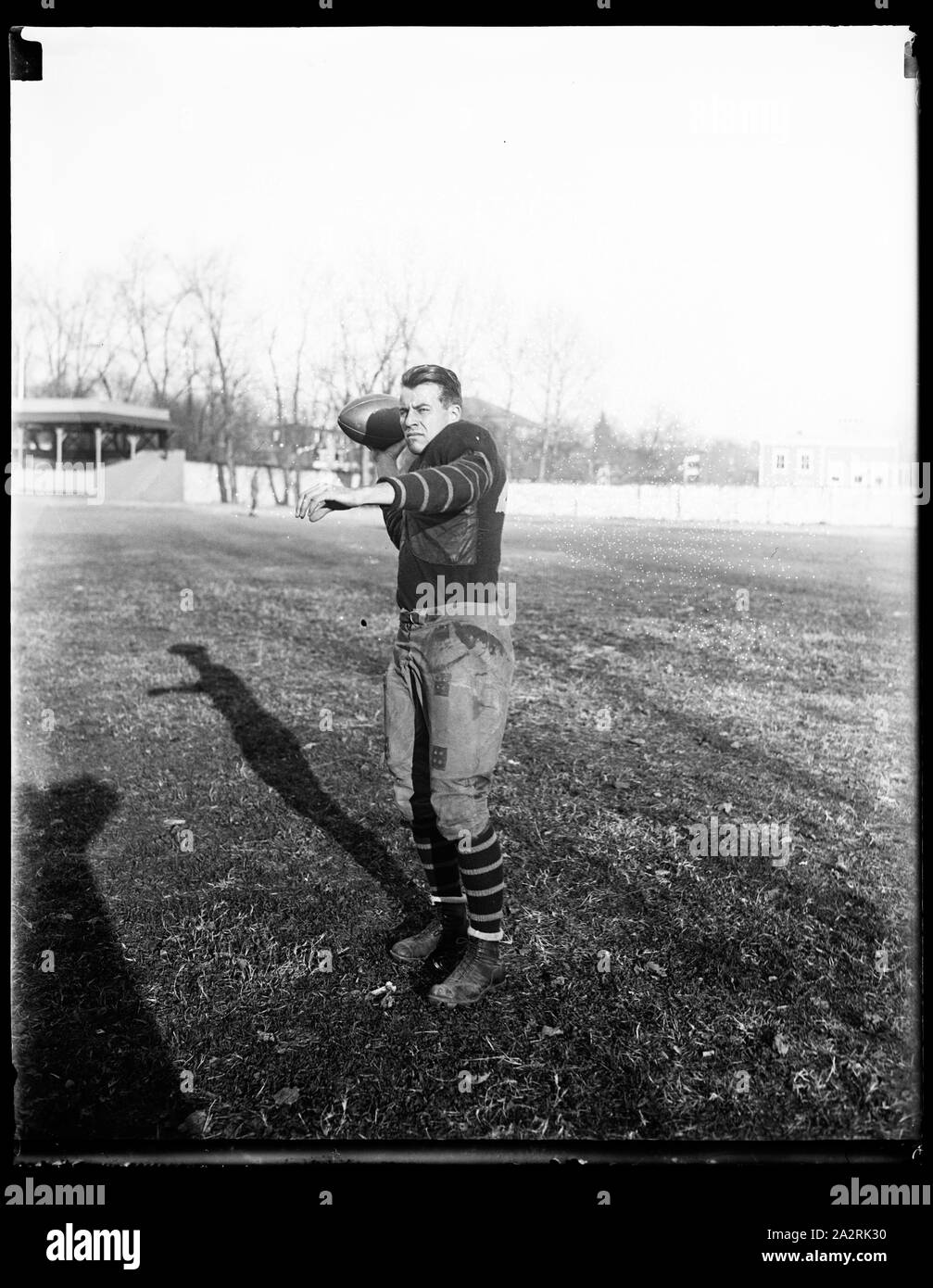 Ralph Duplin G.U. i.e., Georgetown University halfback Stock Photo - Alamy