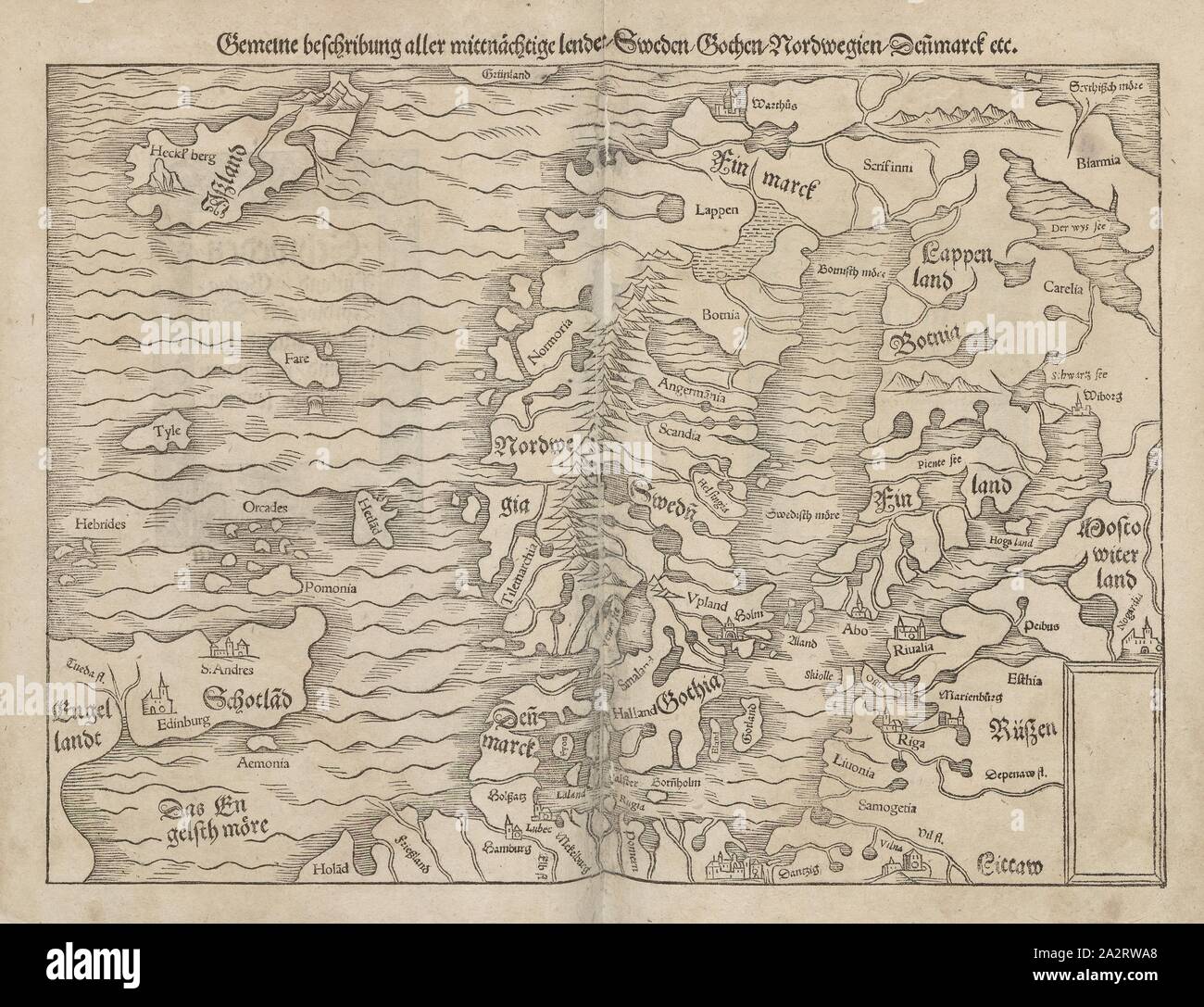 16th century map denmark hires stock photography and images Alamy