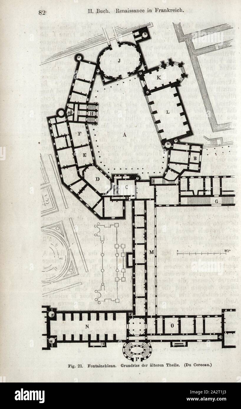 chateau de fontainebleau floor plan