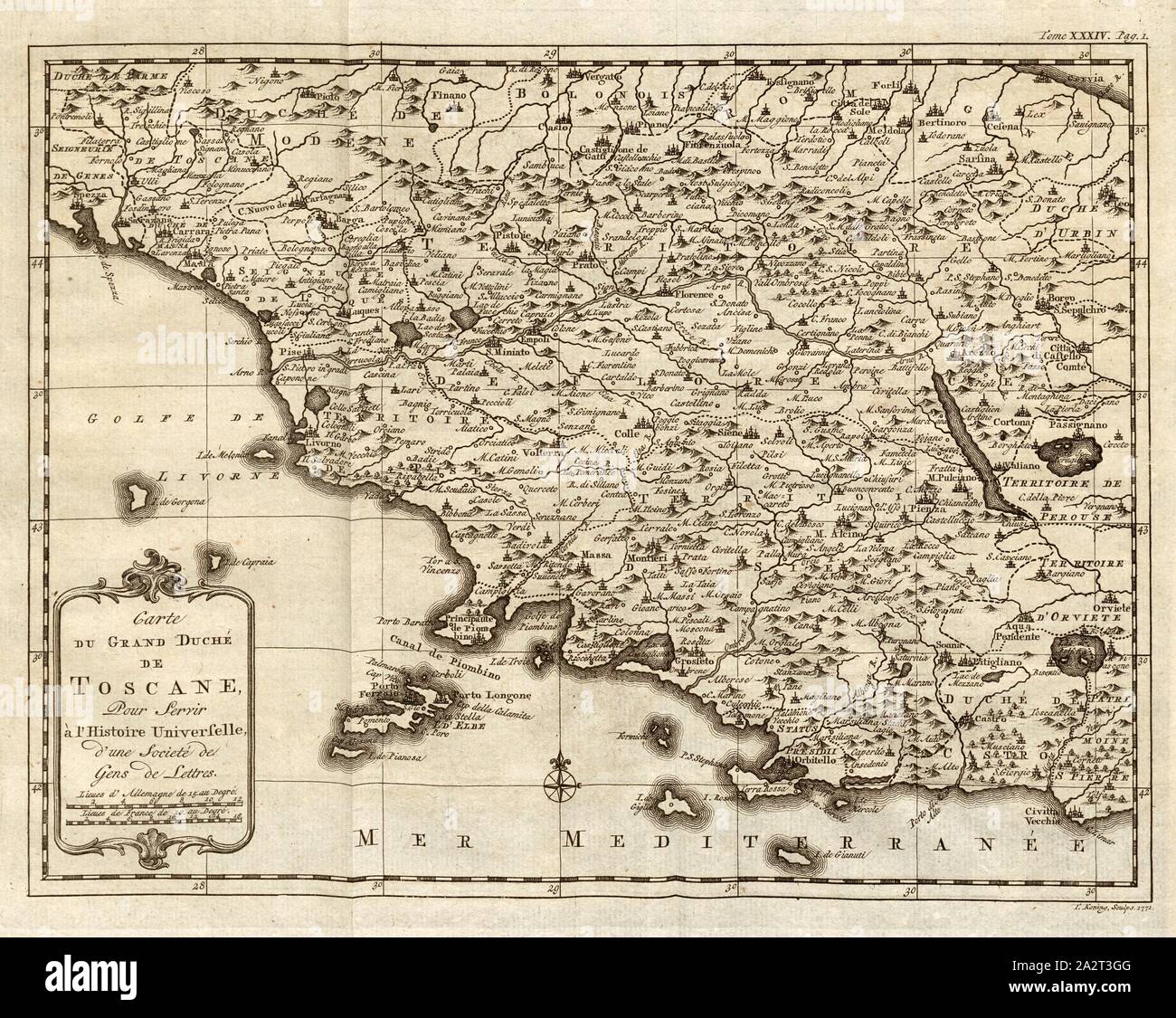 Grand duchy of tuscany hi-res stock photography and images - Alamy