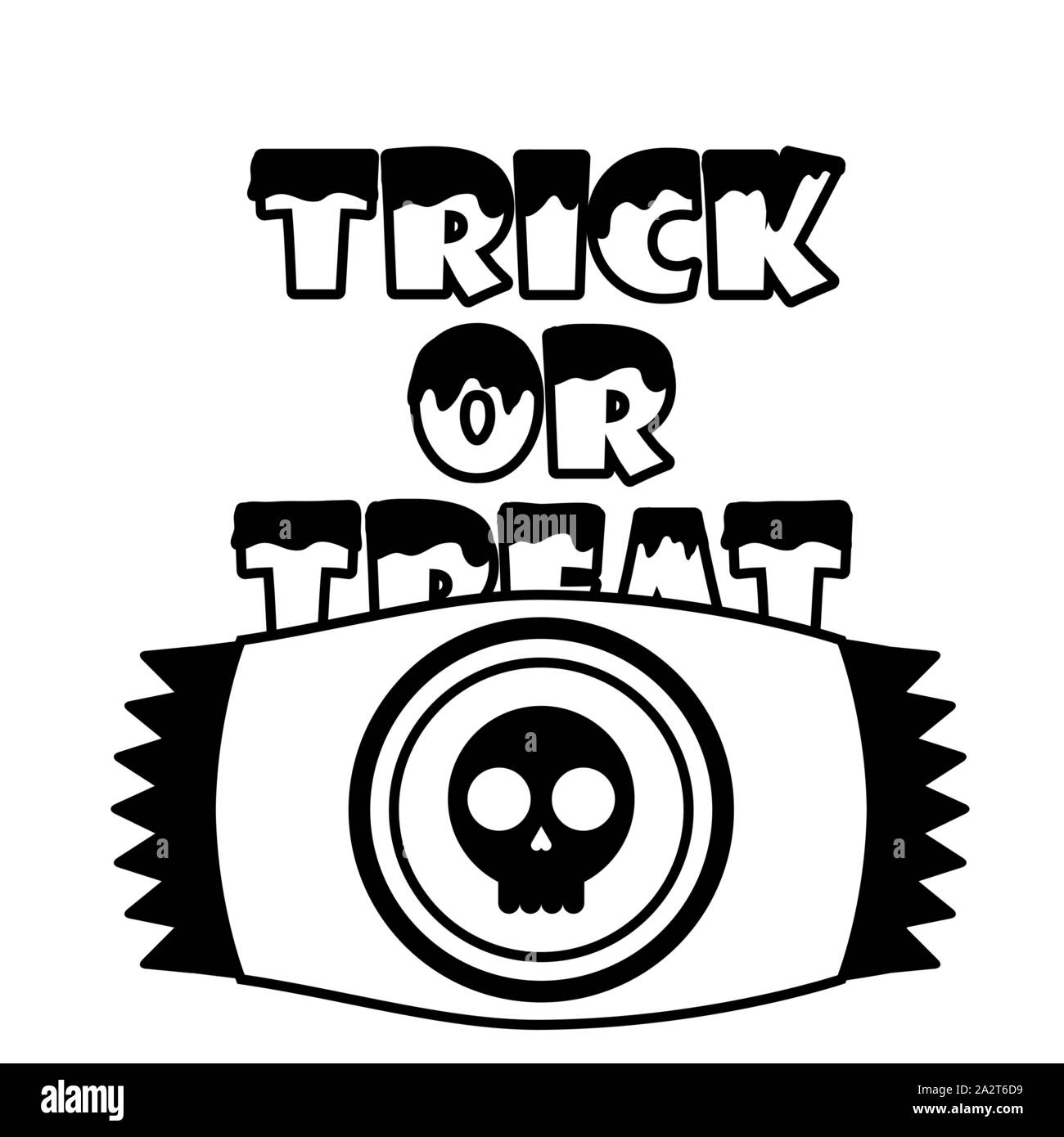 halloween sweet candy isolated icon Stock Vector Image & Art - Alamy
