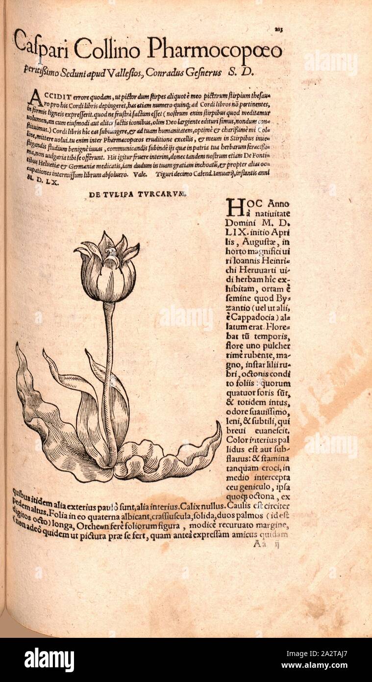 Valerius cordus hires stock photography and images Alamy