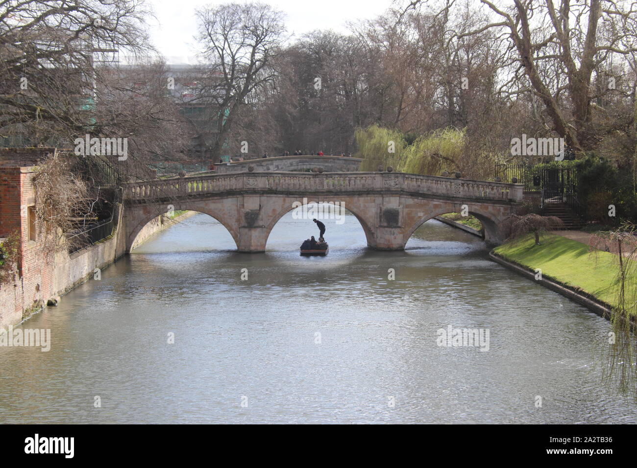 Cambridge Bridge Stock Photo