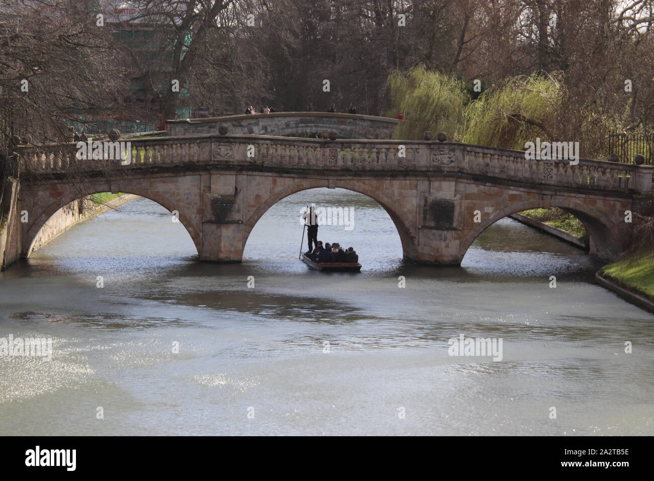 Cambridge Bridge Stock Photo