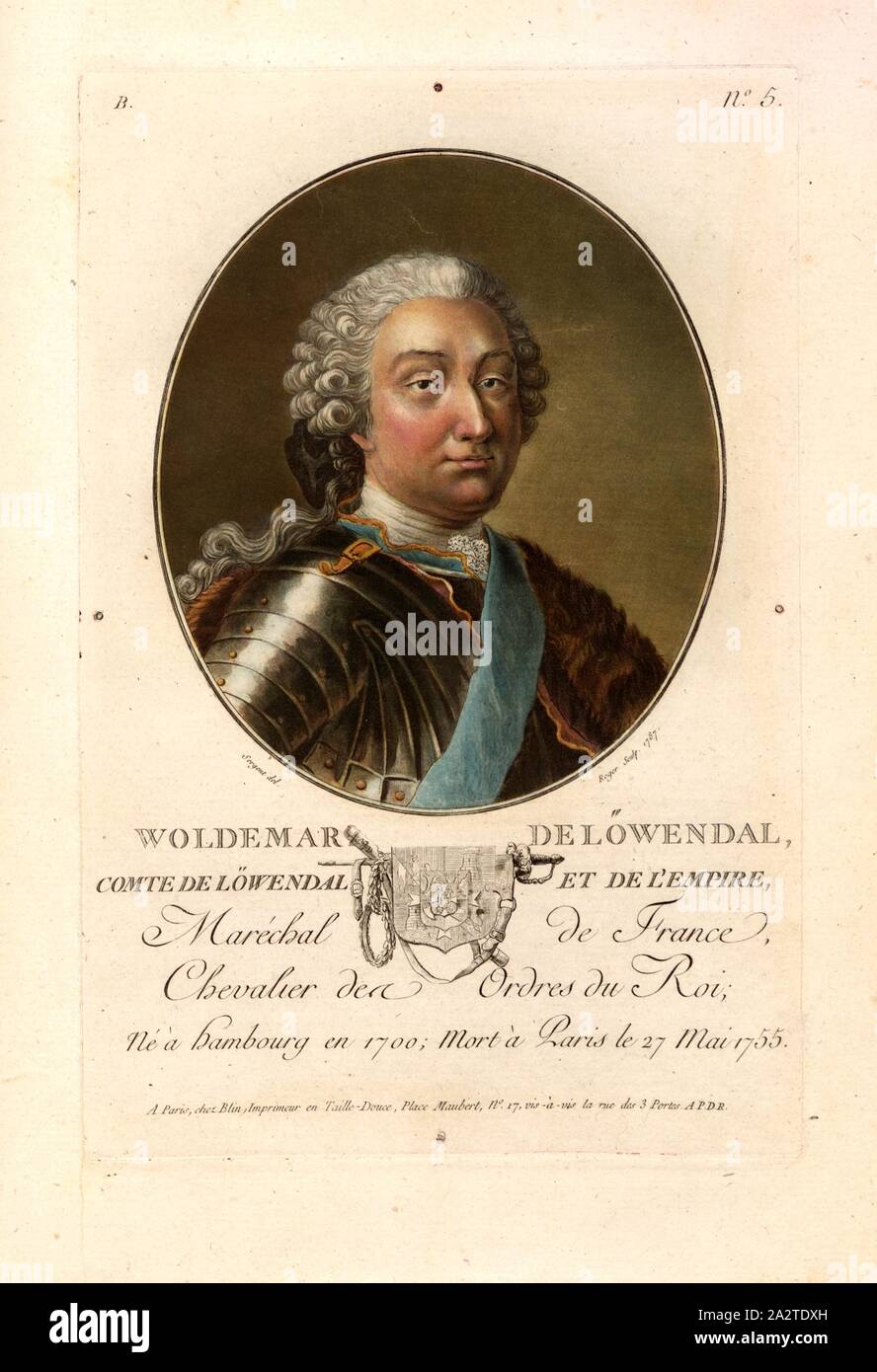 Ulrich friedrich woldemar count hires stock photography and images Alamy