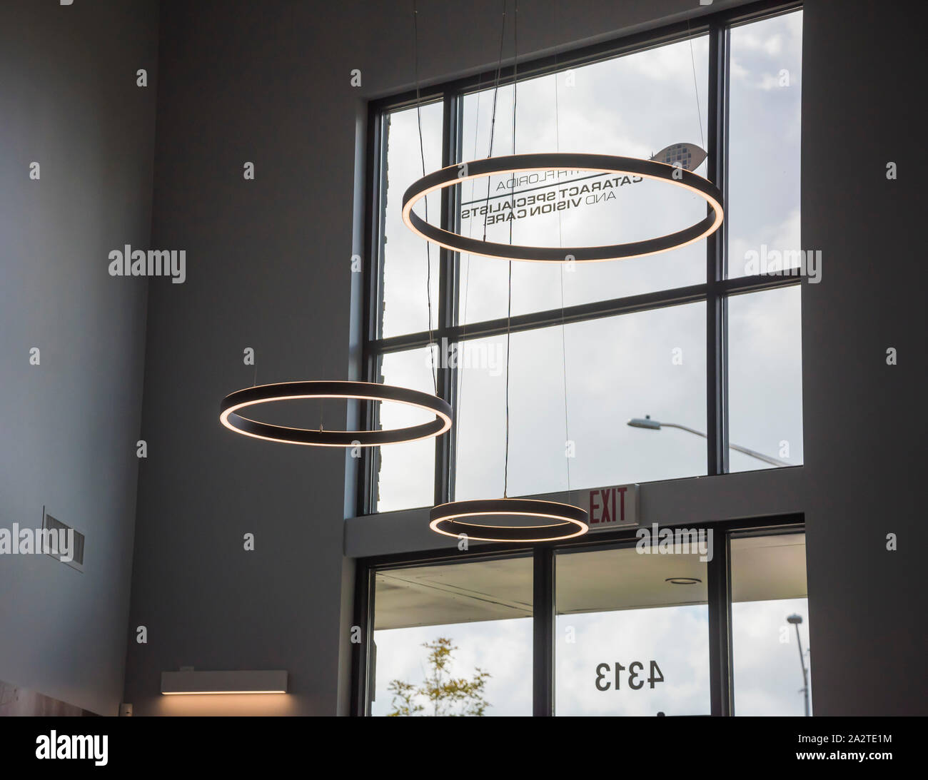 Circular ceiling lights hi res stock photography and images Alamy