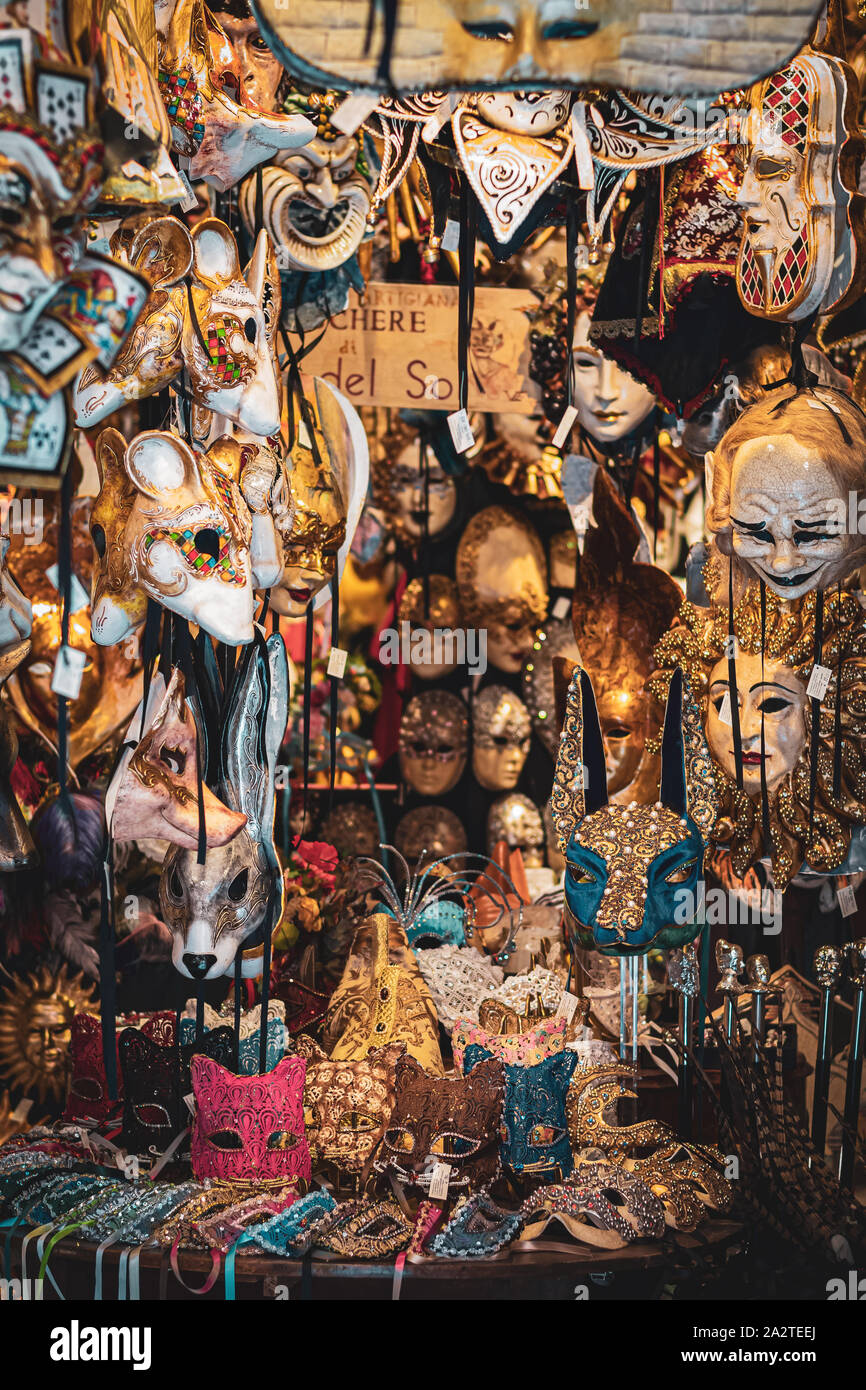 Mask Shop Venice, Italy Stock Photo Alamy