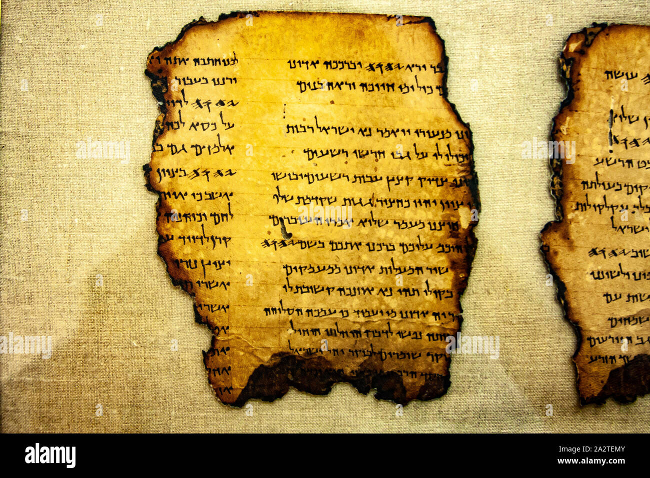 Dead Sea Scrolls in the Shrine of the Book in the Israel Museum ...