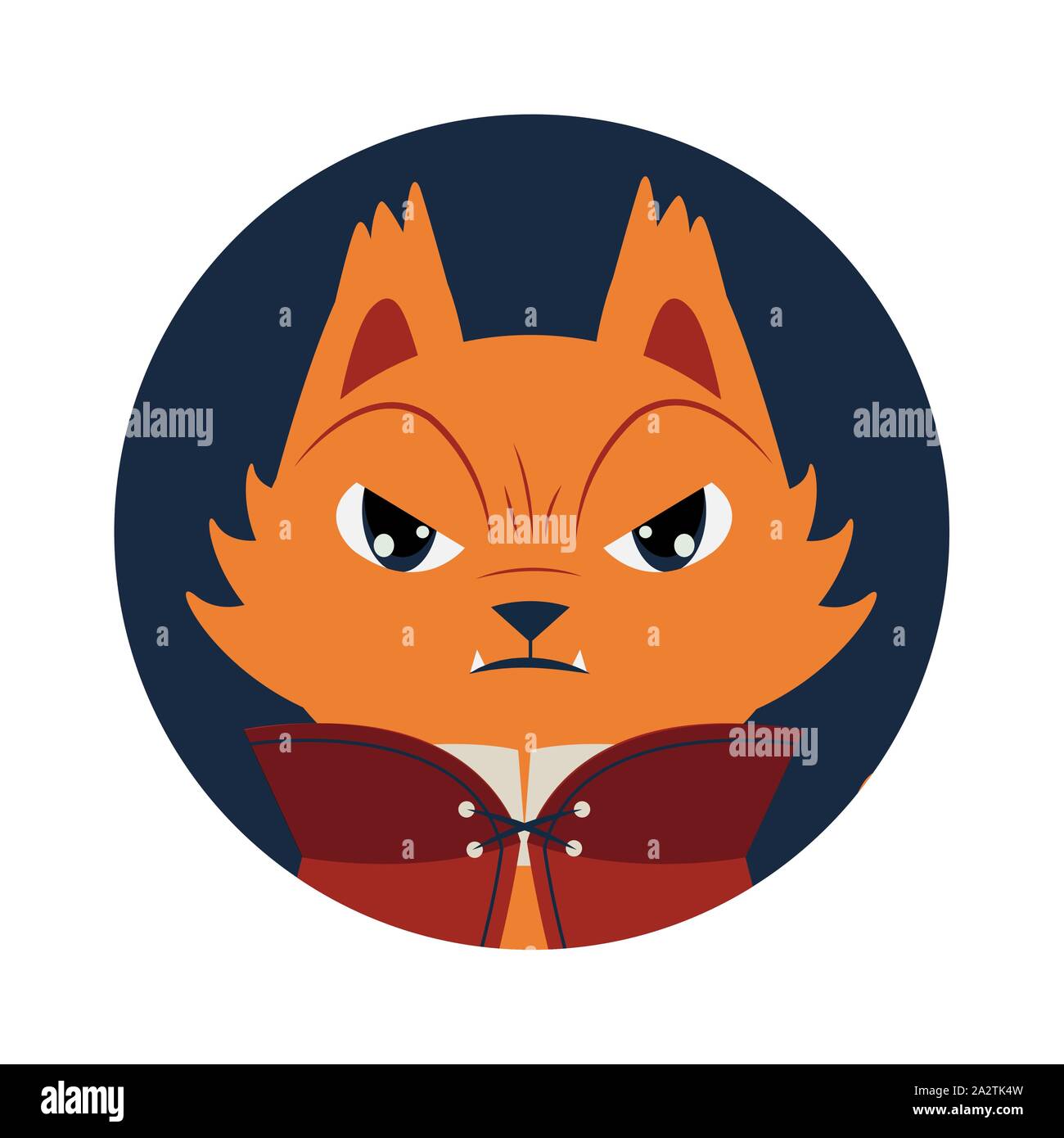 halloween cat mascot with dracula costume Stock Vector Image & Art - Alamy