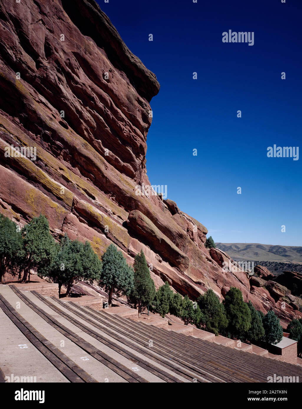 Red Rocks Amphitheater above Denver, Colorado Stock Photo Alamy