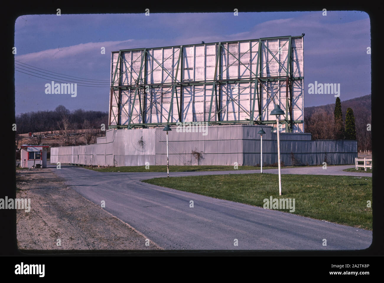 Red Run Drivein Theater, Route 16, Rouzerville, Pennsylvania Stock