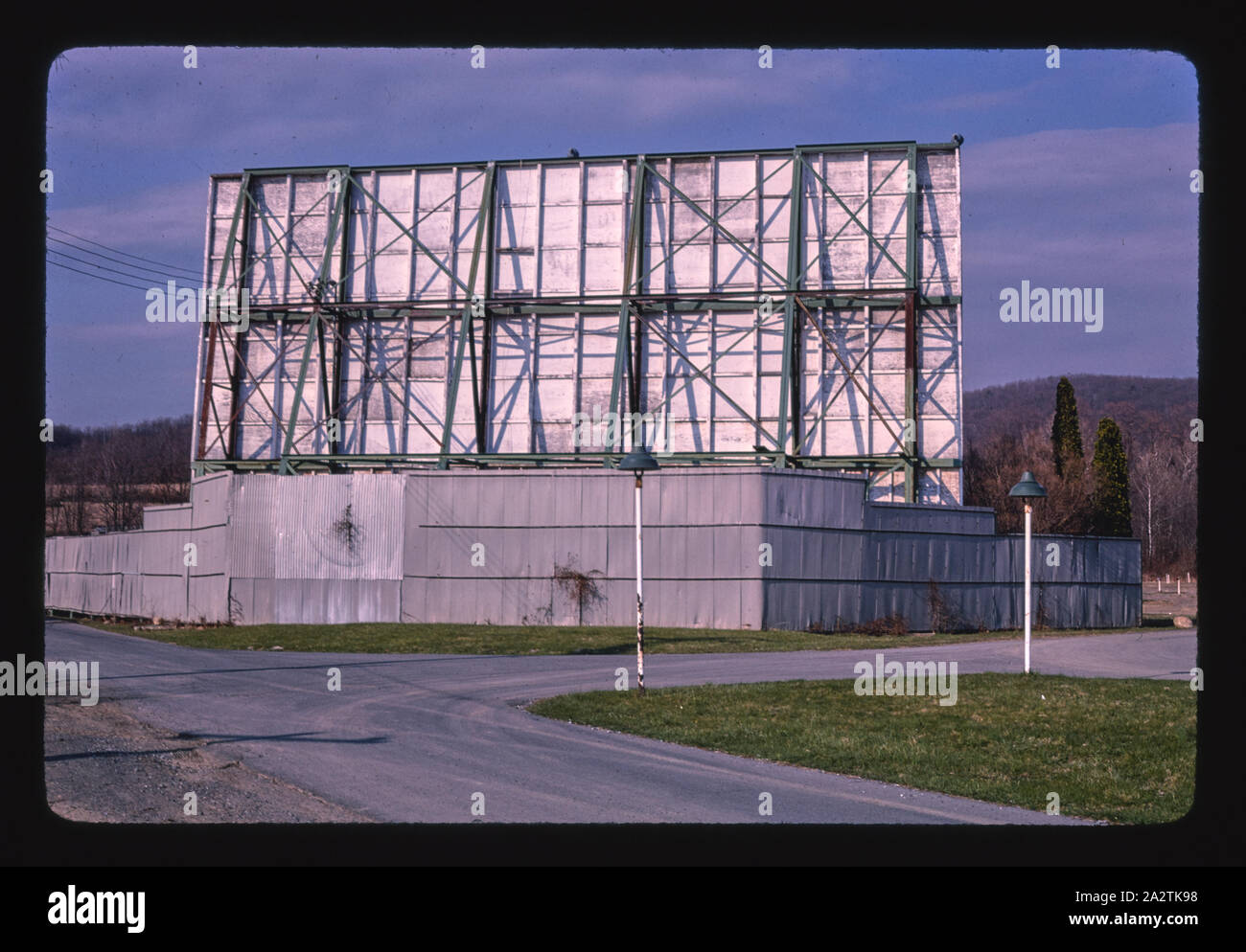 Red Run Drivein Theater, Route 16, Rouzerville, Pennsylvania Stock