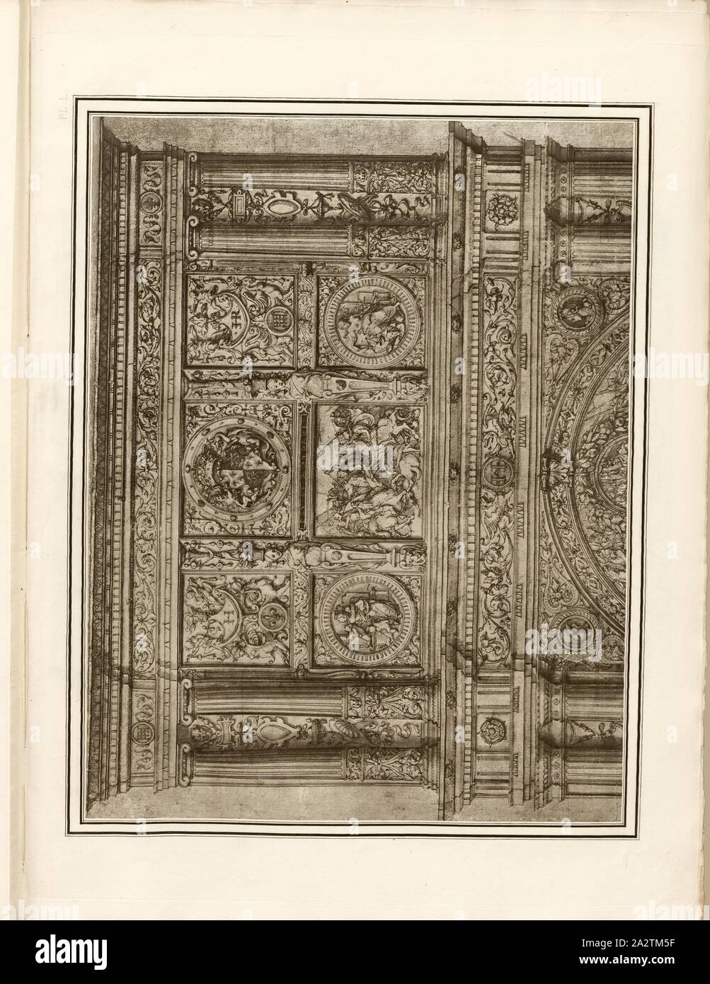 Fireplace 3 Draft Of A Chimney Pl L To S Xliii Holbein Hans