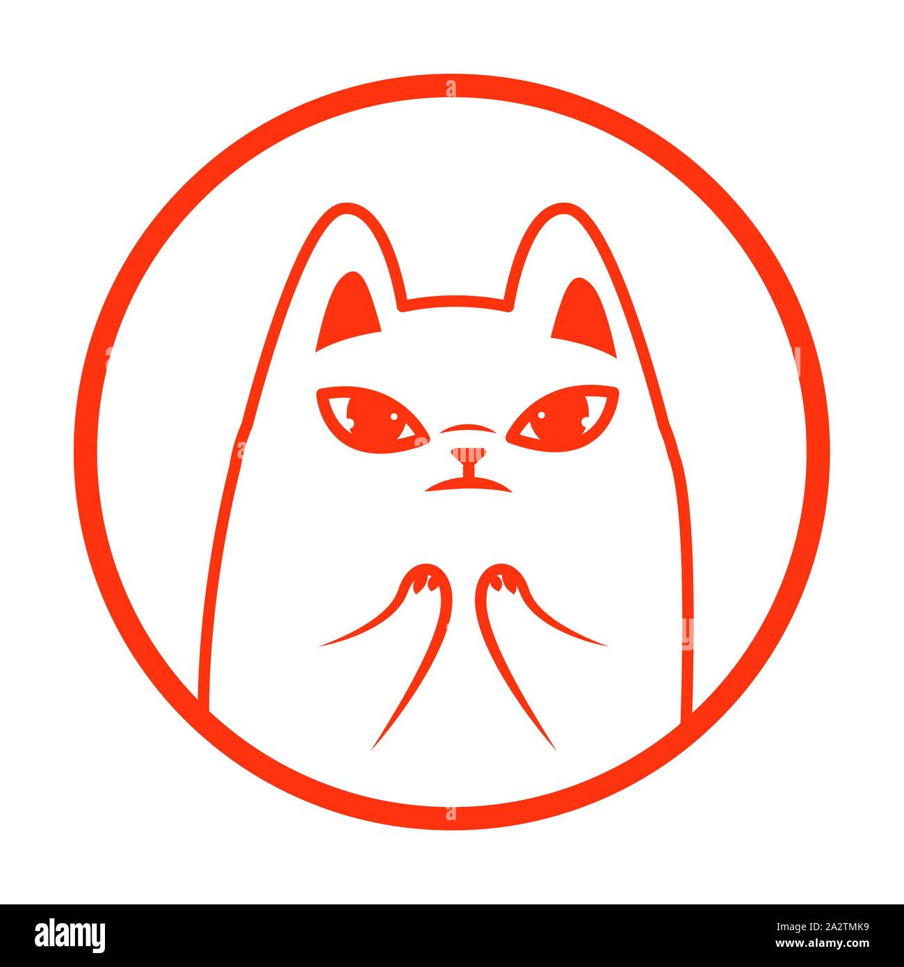 halloween cat mascot with ghost costume Stock Vector Image & Art - Alamy