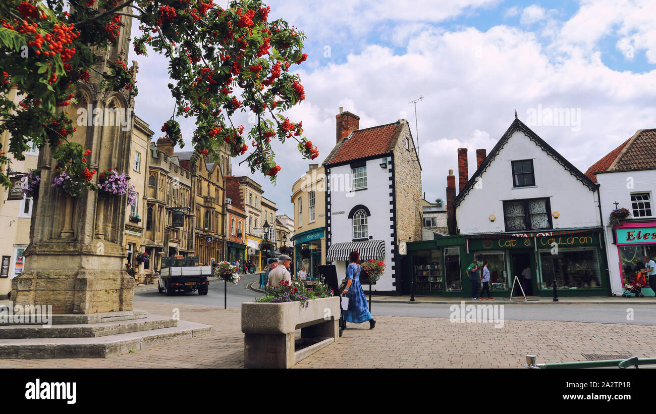 Glastonbury, England Stock Photo - Alamy