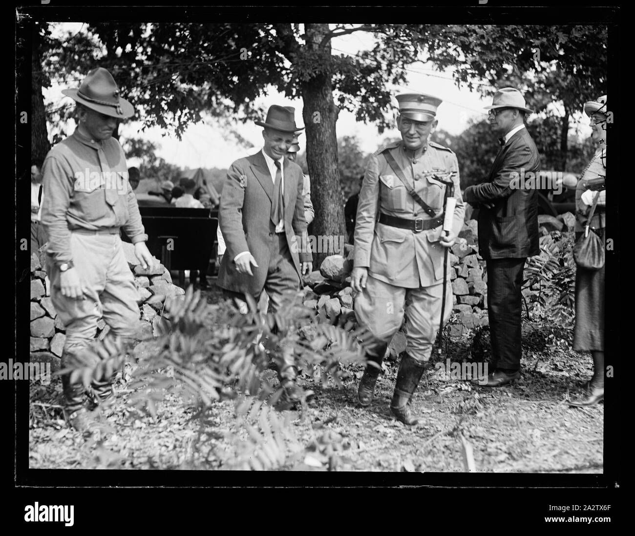 Reenactment of Pickett's Charge at the battle of Gettysburg in