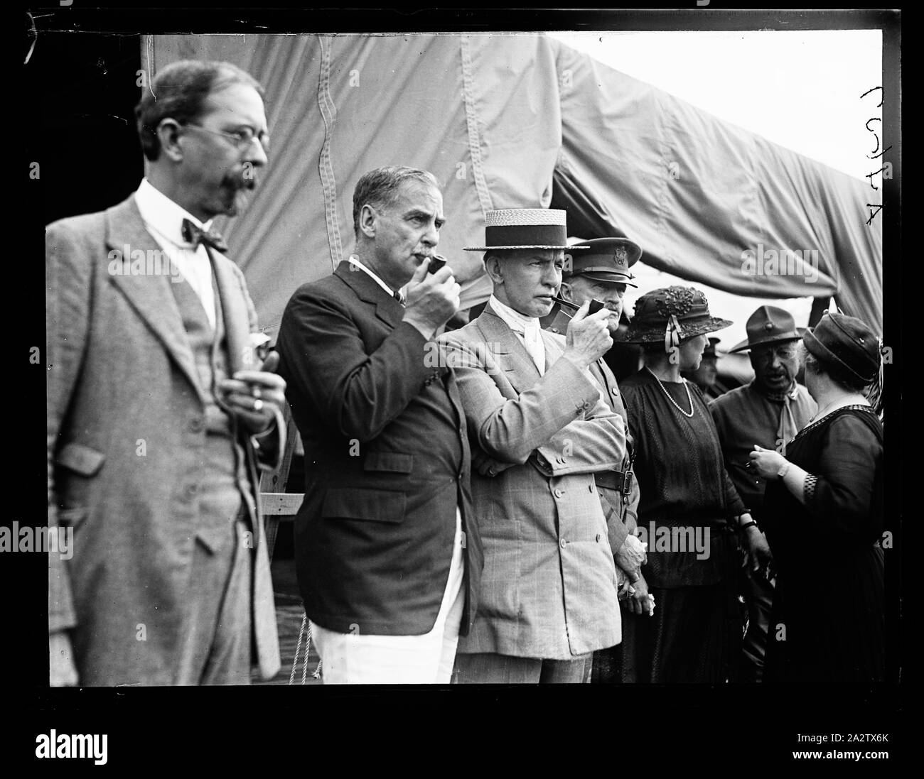 Reenactment of Pickett's Charge at the battle of Gettysburg