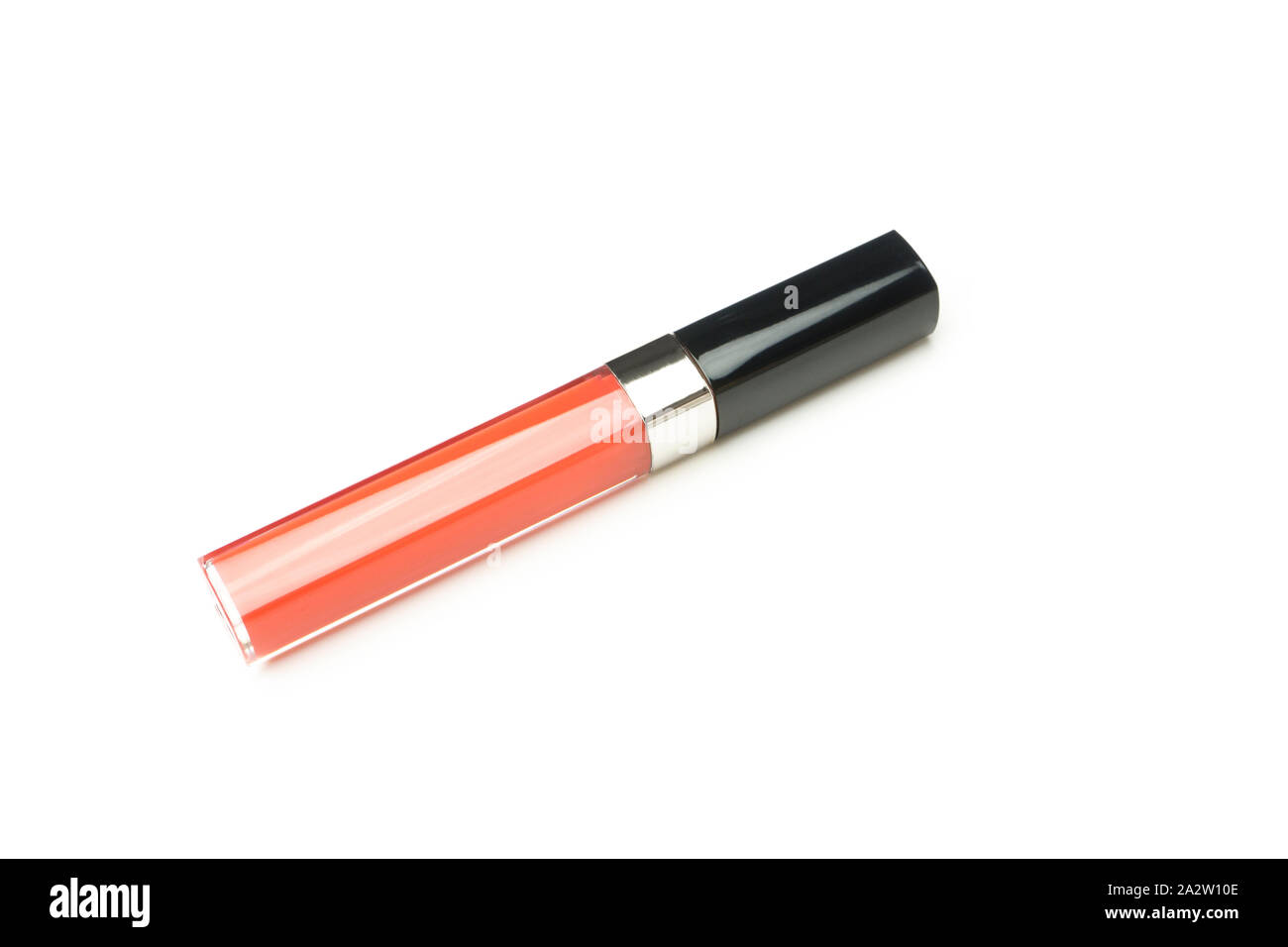 lip gloss on white background Stock Photo