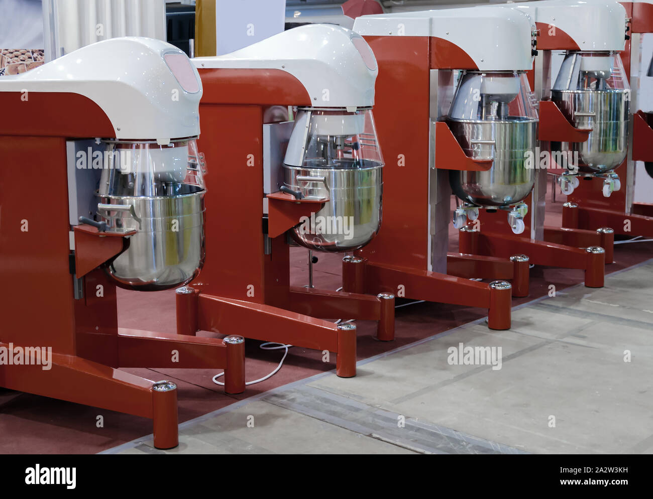 photo Big Bread Mixer Machine https www alamy com large industrial dough mixer available for sale for a bakery closeup image328778005 html
