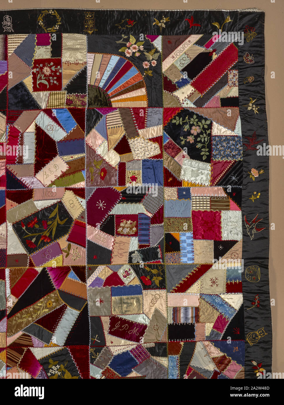 crazy quilt top