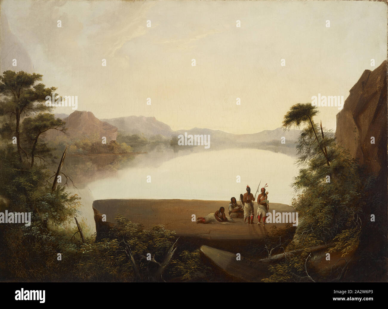 Landscape Painting Framed High Resolution Stock Photography and Images ...