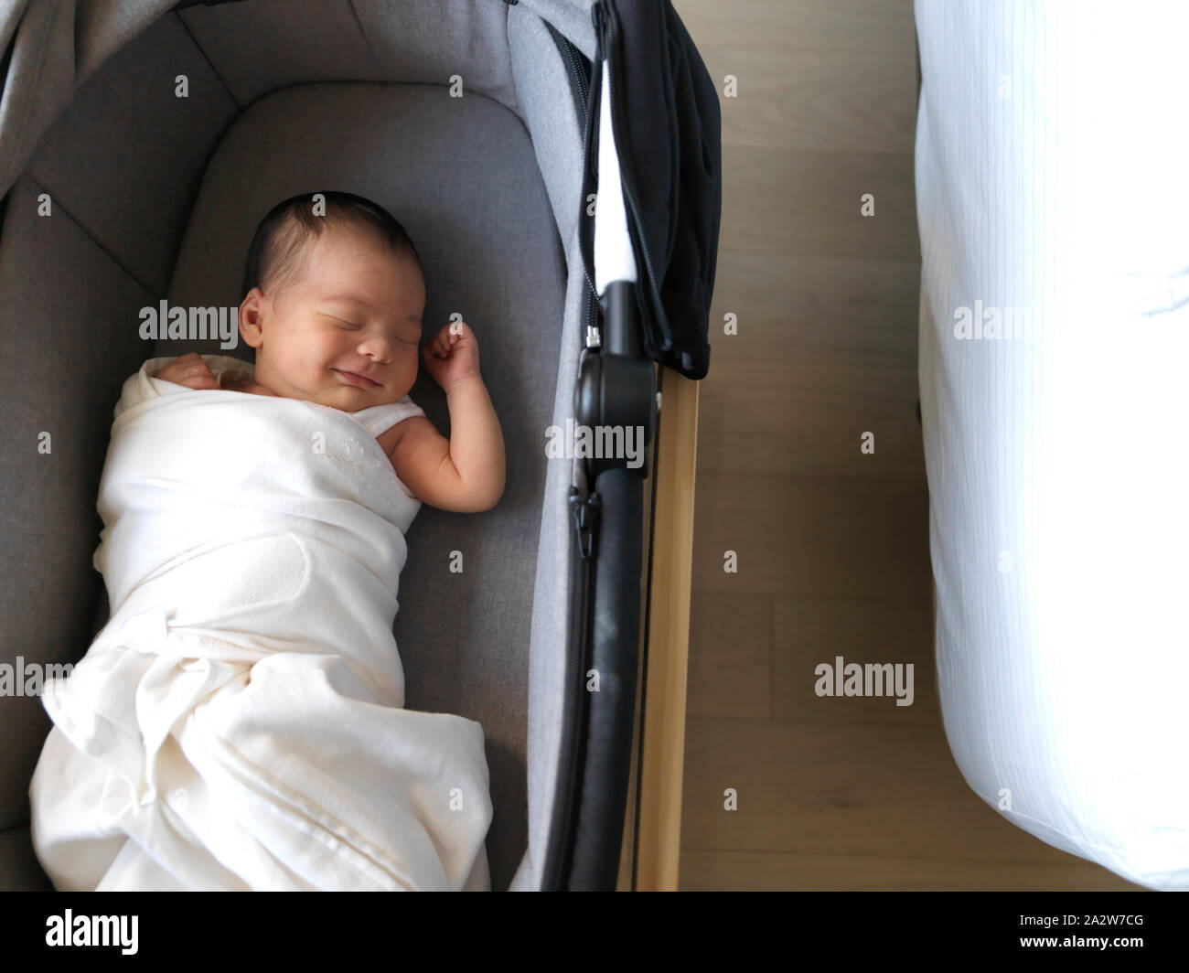 2 week old baby in Stock Photo Alamy