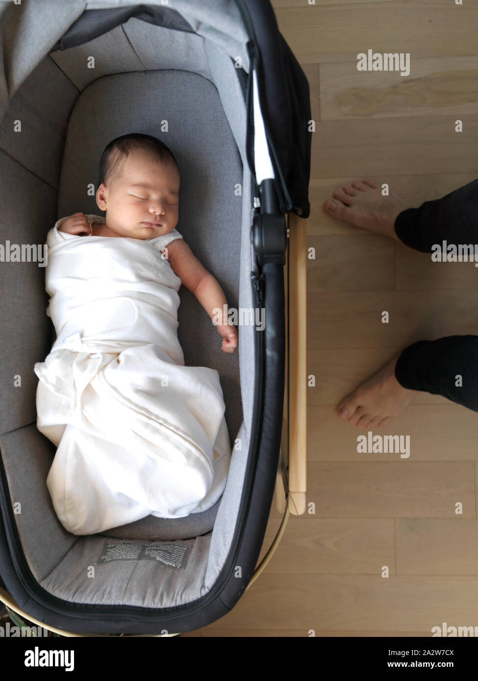 2 week old baby in Stock Photo Alamy