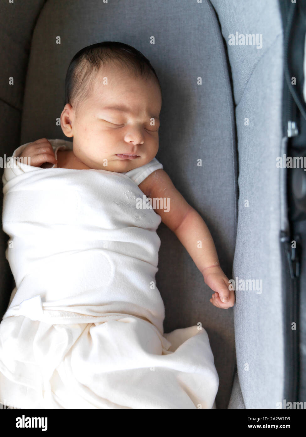 2 week old baby in Stock Photo Alamy