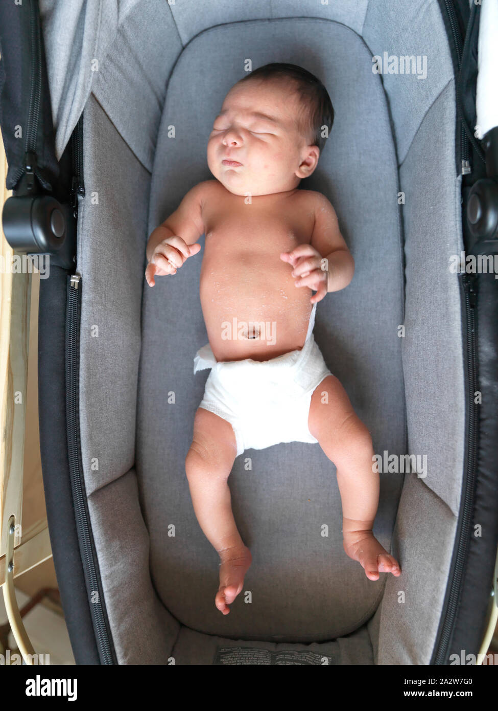 2 week old baby in Stock Photo Alamy
