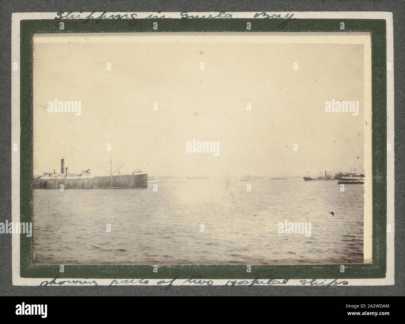 Photograph - Hospital Ships, Suvla Bay, Gallipoli, Turkey, Trooper ...