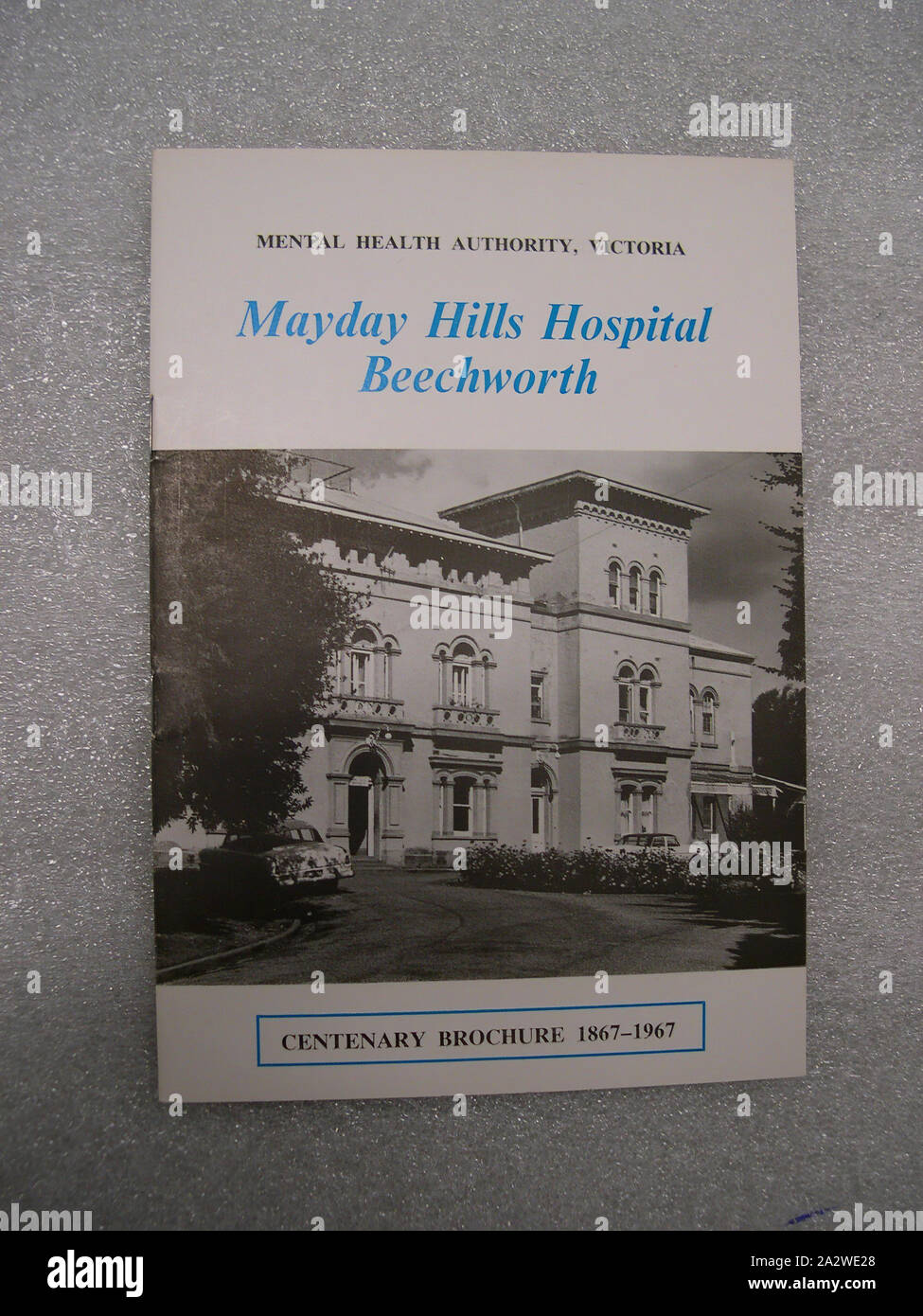 Mayday hills hospital centenary brochure hires stock photography and
