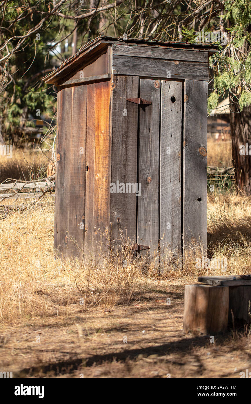 Toilet shack hi-res stock photography and images - Alamy